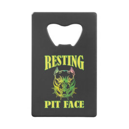 Abrebotellas De Tarjeta De Crédito Cara de pozo en marcha