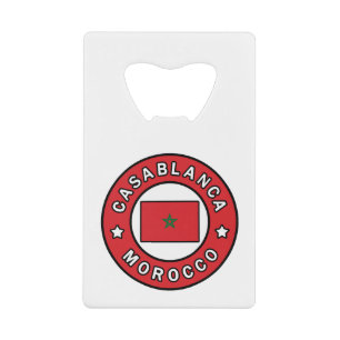 Abrebotellas De Tarjeta De Crédito Casablanca Marruecos