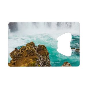Abrebotellas De Tarjeta De Crédito Catarata de Godafoss, Islandia