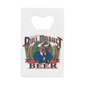 Abrebotellas De Tarjeta De Crédito Cerveza de mercado alcista
