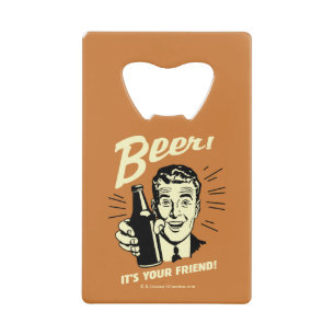 Abrebotellas De Tarjeta De Crédito Cerveza: Es tu amigo