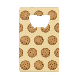 Abrebotellas De Tarjeta De Crédito Chocolate Chip Cookie 