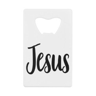 Abrebotellas De Tarjeta De Crédito Citas cristianas estéticas de Jesús Gospel Graphic