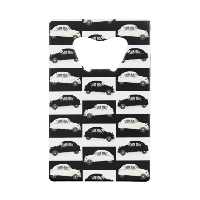 Abrebotellas De Tarjeta De Crédito Citroen 2 CV Deux Chevaux (Anverso)