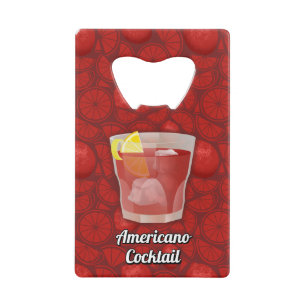 Abrebotellas De Tarjeta De Crédito Cóctel americano