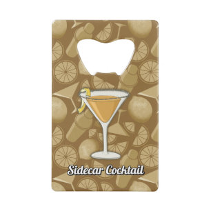 Abrebotellas De Tarjeta De Crédito Cóctel de Sidecar