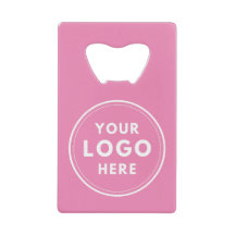 Código QR de texto de logotipo simple rosa