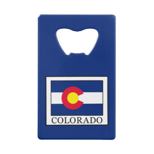 Abrebotellas De Tarjeta De Crédito Colorado