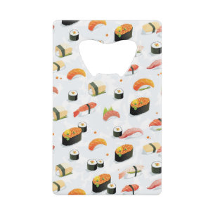 Abrebotellas De Tarjeta De Crédito Comida japonesa: Modelo del sushi