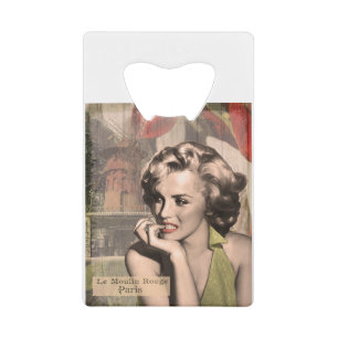 Abrebotellas De Tarjeta De Crédito CON13CRBWRD-V4 el pensador Lips.tif rojo