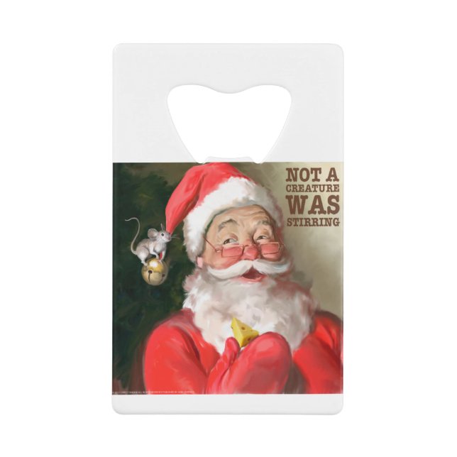 Abrebotellas De Tarjeta De Crédito CON31 Santa 1 Stirring.tif (Anverso)