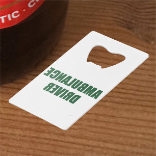 Abrebotellas De Tarjeta De Crédito Controlador de ambulancia