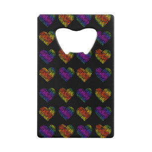 Abrebotellas De Tarjeta De Crédito Corazón de tigre 1