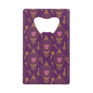 Abrebotellas De Tarjeta De Crédito Corazón-llave-modelo