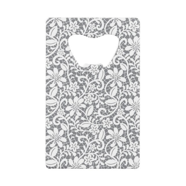 Abrebotellas De Tarjeta De Crédito Cordón blanco 1 (Anverso)