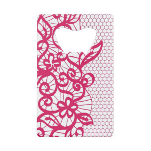 Abrebotellas De Tarjeta De Crédito Cordón rojo