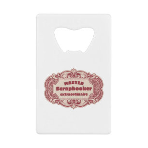Abrebotellas De Tarjeta De Crédito Creador de Álbum de Recortes Cropper
