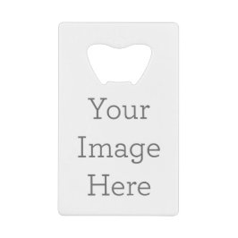 Abrebotellas De Tarjeta De Crédito Crear su propia tarjeta de crédito Apertura de bot