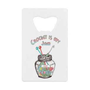 Abrebotellas De Tarjeta De Crédito Crochet es mi Jam