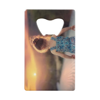 Abrebotellas De Tarjeta De Crédito Custom Personalized Photo 