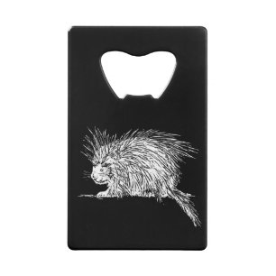Abrebotellas De Tarjeta De Crédito Cute Hedgehog