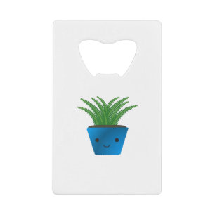 Abrebotellas De Tarjeta De Crédito Cute Kawaii Fern