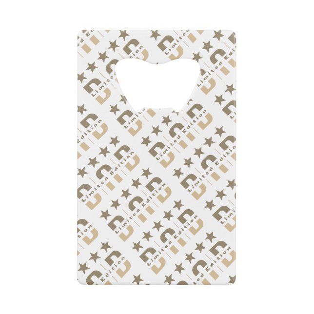 Abrebotellas De Tarjeta De Crédito Dad Limited Edition (Anverso)