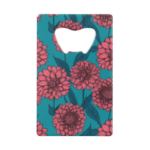 Abrebotellas De Tarjeta De Crédito Dahlias