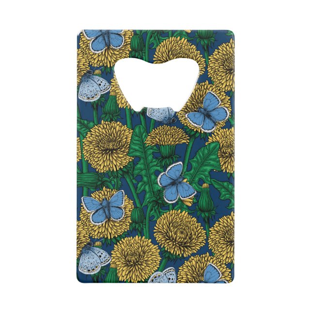 Abrebotellas De Tarjeta De Crédito Dandelion medow (Anverso)