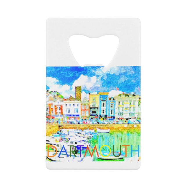 Abrebotellas De Tarjeta De Crédito Dartmouth (Anverso)