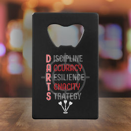 Abrebotellas De Tarjeta De Crédito DARTS dominantes: Los principales principales - Ju