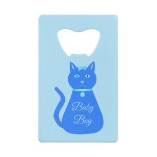 Abrebotellas De Tarjeta De Crédito Descubrimiento de género de Personalizado de gato