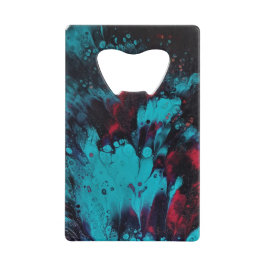 Abrebotellas De Tarjeta De Crédito Desingn abstract.