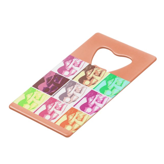 Abrebotellas De Tarjeta De Crédito Despedida de Soltero (Ángulo frontal)