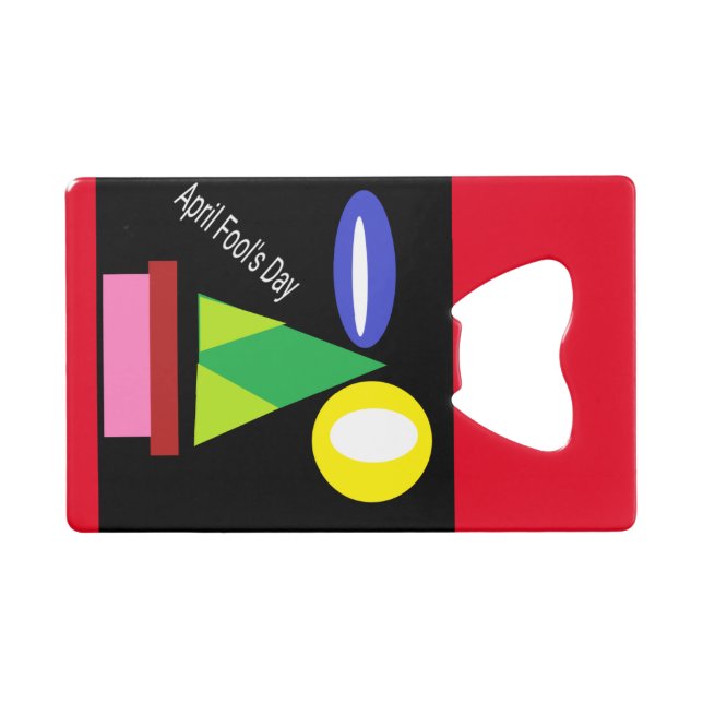 Abrebotellas De Tarjeta De Crédito Día de los Inocentes (Anverso (Horizontal))