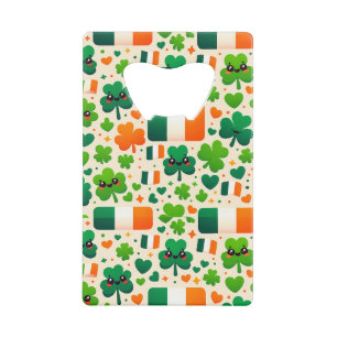 Abrebotellas De Tarjeta De Crédito Día de los Simpatizantes del Shamrock Celtic