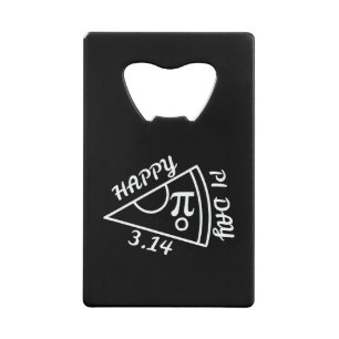 Abrebotellas De Tarjeta De Crédito Día del Pi Feliz Día Del Pi