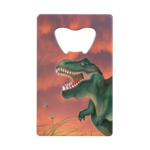 Abrebotellas De Tarjeta De Crédito Dinosaurio T-Rex