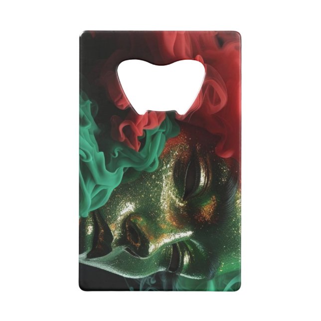 Abrebotellas De Tarjeta De Crédito Diosa africana (Anverso)