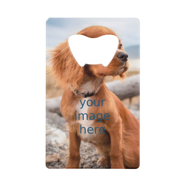 ABREBOTELLAS DE TARJETA DE CRÉDITO DISEÑAR EL PROPIO (Anverso)