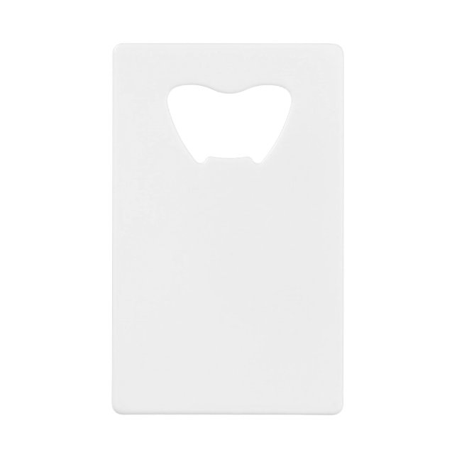 Abrebotellas De Tarjeta De Crédito Diseñar el suyo propio :-) (Anverso)