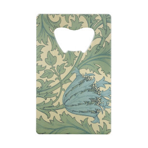 Abrebotellas De Tarjeta De Crédito Diseño de la "anémona" (materia textil)