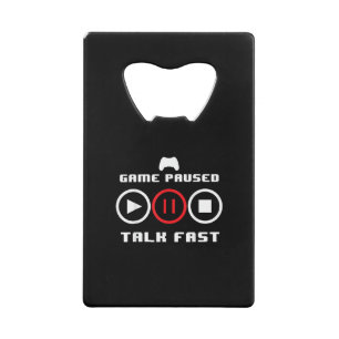 Abrebotellas De Tarjeta De Crédito Diseño Divertido de Videojuegos para Hombres y Muj