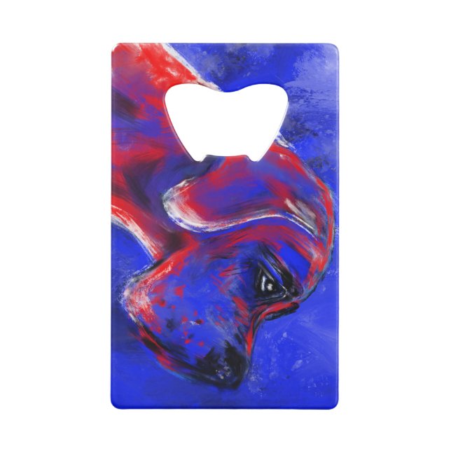 Abrebotellas De Tarjeta De Crédito Doggen Fotos Flaschenöffner (Reverso)