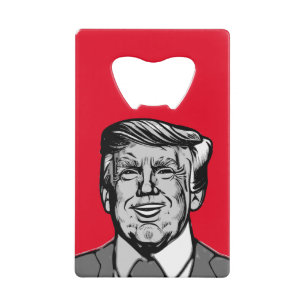 ABREBOTELLAS DE TARJETA DE CRÉDITO DONALD TRUMP