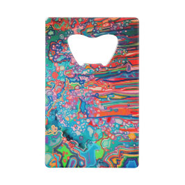 Abrebotellas De Tarjeta De Crédito Doodle de pluma