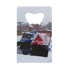 Abrebotellas De Tarjeta De Crédito Dos barcos-canal