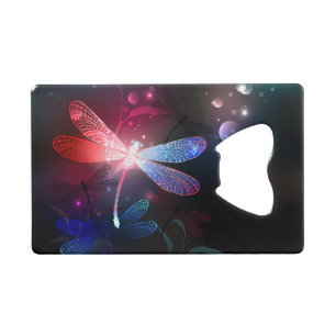 Abrebotellas De Tarjeta De Crédito Dragón rojo