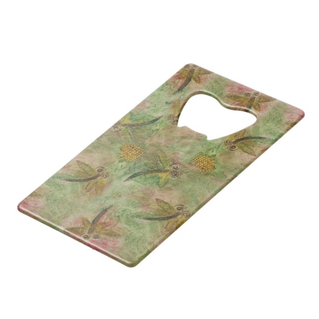 Abrebotellas De Tarjeta De Crédito Dragonfly Cotton Candy (Ángulo frontal)