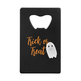 Abrebotellas De Tarjeta De Crédito Dulce o Truco Fantasma Halloween